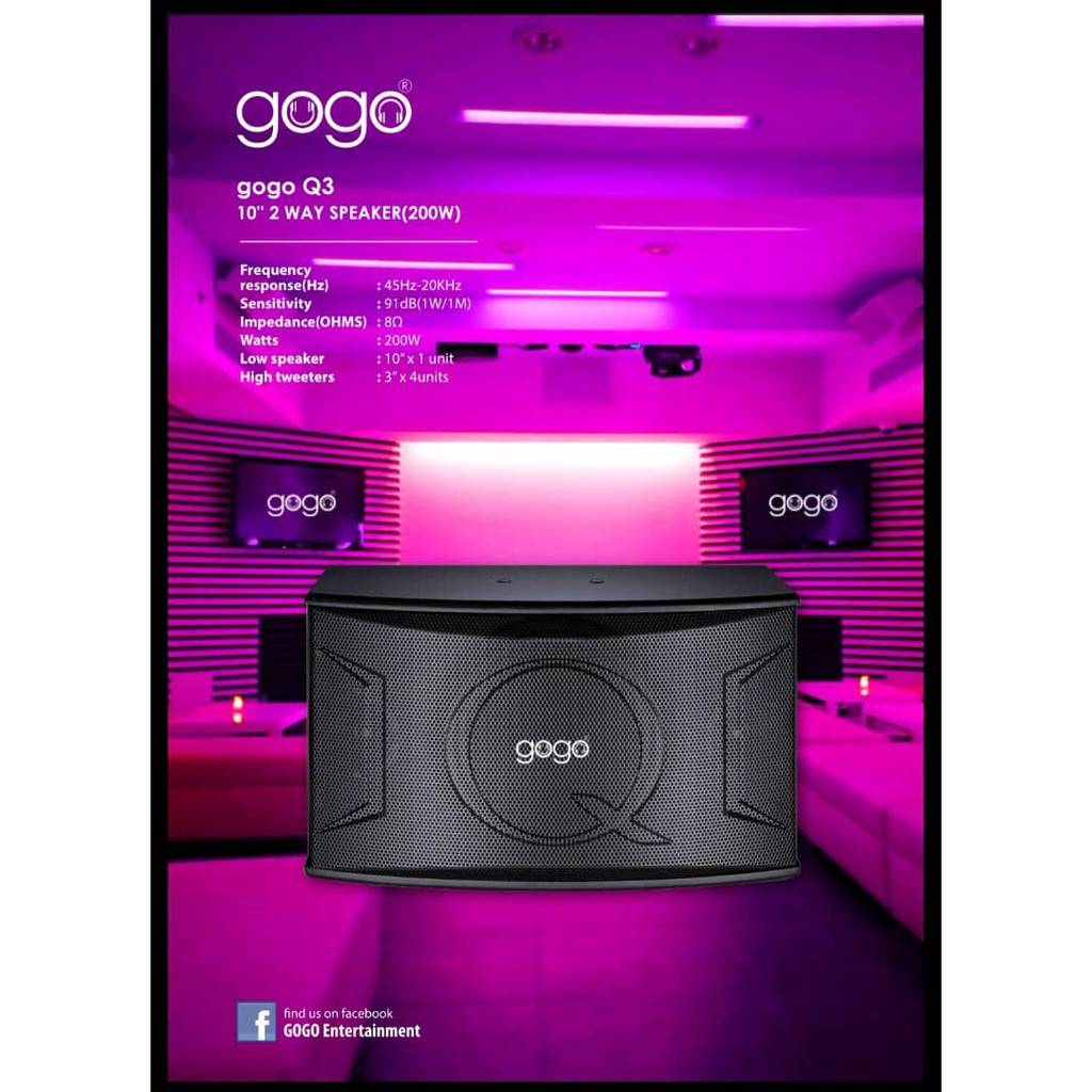 GOGO Full Set Karaoke System