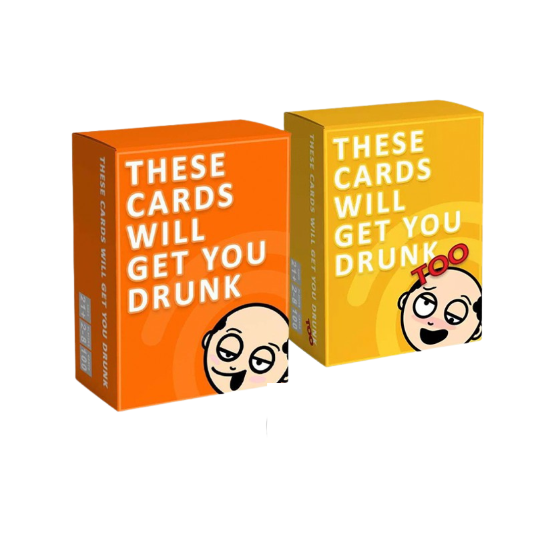 Drunk Card Games Set of 2 Series